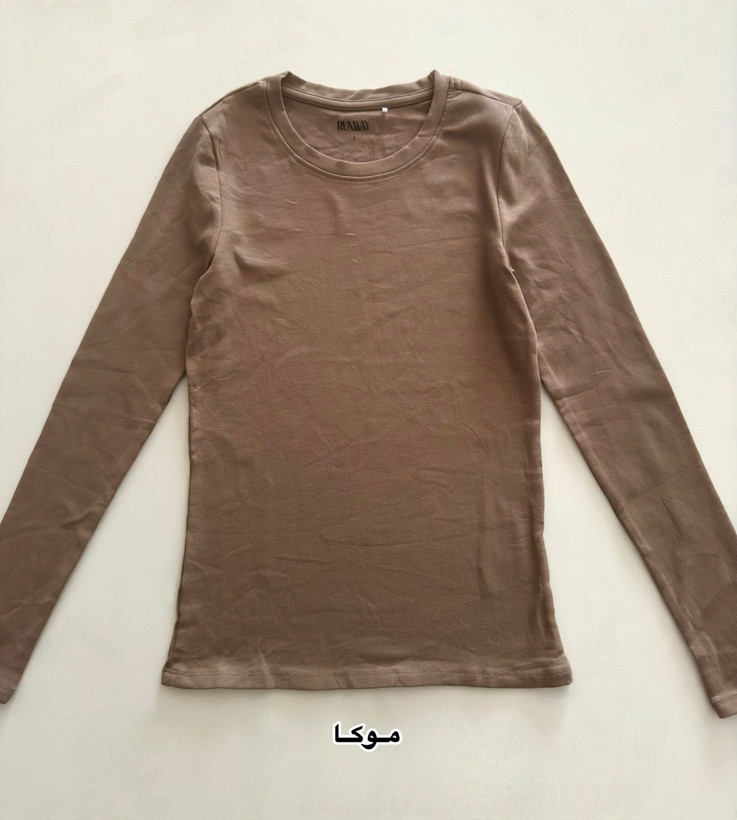 بلوز فیت آستین بلند